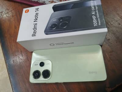 Redmi note 14  8/256  in Warranty Complete Box