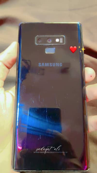 SAMSUNG NOTE 9 DUAL PTA APPROVED 6/128