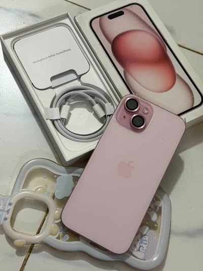 Apple iPhone 15 Pink 128GB – 10/10 Condition