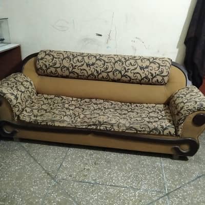wooden poshish sofa set