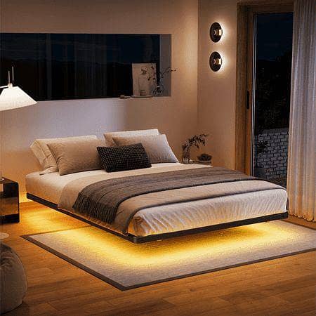 custom made floating bed 1