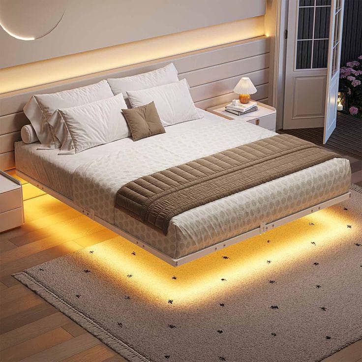custom made floating bed 6