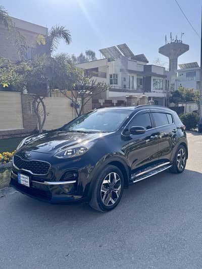 Kia Sportage 2021 AWD | Black | 96,500 KM