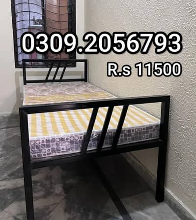 iron single Bed|Iron Dubble Bed|kids bed|Bed set|furniture|03092056793