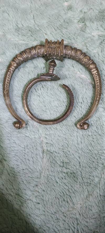 Old Hyderabadi Hasli Set – Antique Traditional Heavy  metal jewelry