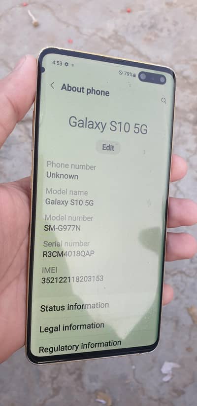 Samsung s10 5g 8/256