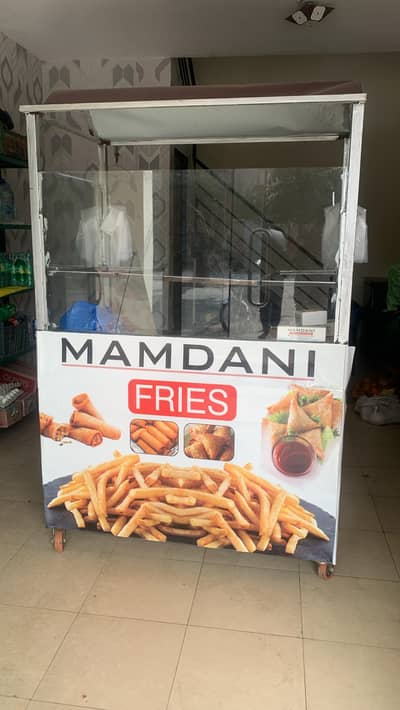 Roll Samosa Fries counter