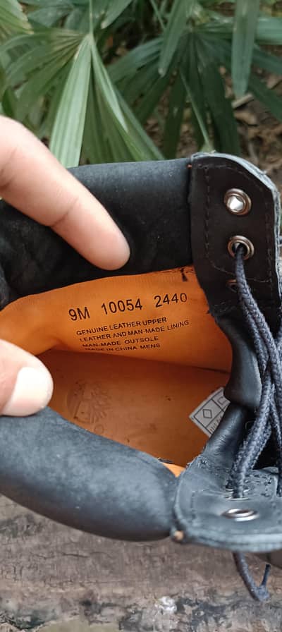 Original Timberland Premium Black Boots