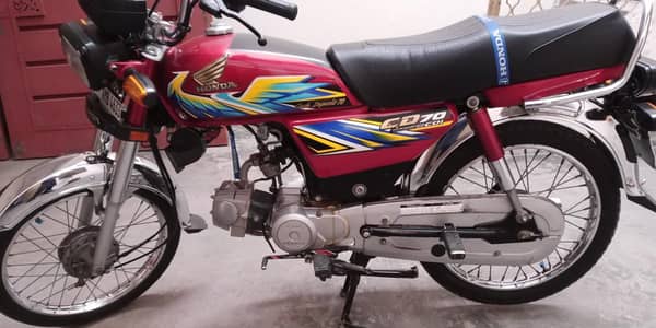 Honda CD 70 21 Model Register 22 Uesd  Bike.