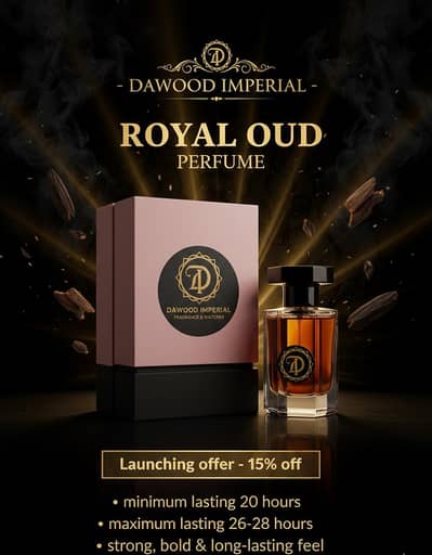 Royal oud perfume unisex 50ml