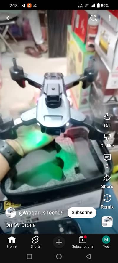 urgent sale dm99 drone without camera  In cheap price