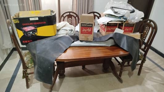 Dinning Table with 6 chairs