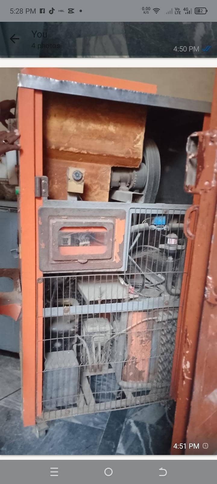 کون ائس کریم مشین کنڈیشن بالکل اوکے ہے 2