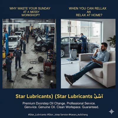 Oil Change af Your Doorstep