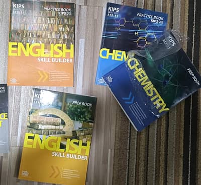 Entry test preparation books Kips for UET ECAT, NUST, PUCIT, FAST. . . . .