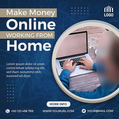 full time part time home based office work available