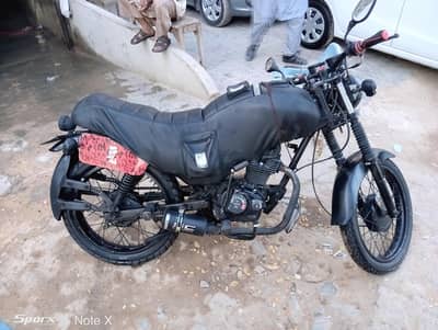 Cafe racer 125 bike Full modified