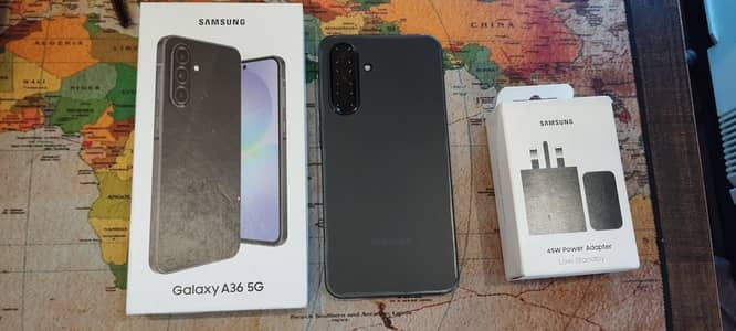Samsung A36 5g PTA 256 GB, 10/10 Condition, Black color