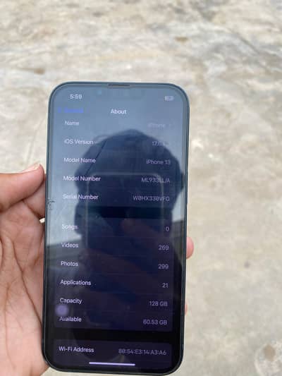 I phone 13 jv 128 gb