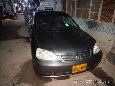 HONDA CIVIC VTi ORIEL MANUAL 2002