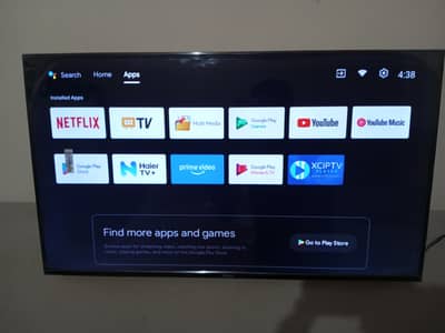 Haier Android LED 43" SIZE K6600 FHD Voice Control