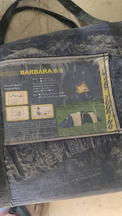 Original BarBara Tent 8/10 persons