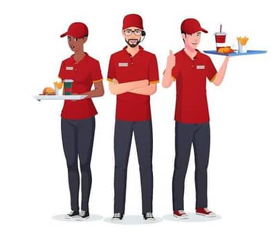 Fast Food Staff Required Urgent (olx chat only)