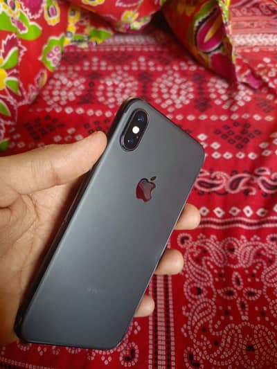 iPhone x official pta proved daba charger sath hah