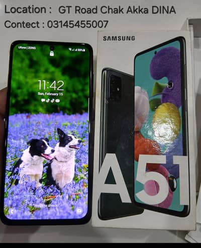 Samsung A51  (6/128)  Penal Change Hy . Orignal 10000 ka Dalwaya Hy