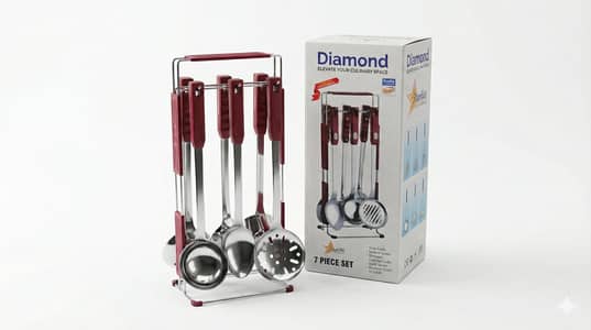 Diamond  7/pic kichan tools set