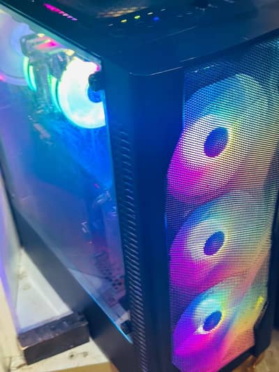 Dkd4 gaming case witt 4 fans