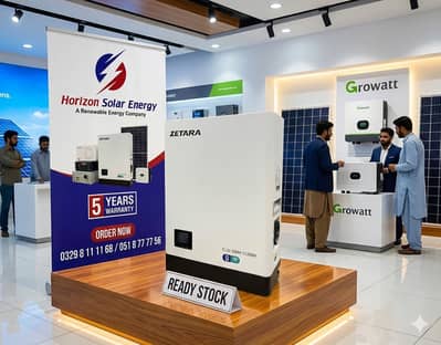 Zetara 5.12kWh Lithium Battery (51.2V 100Ah) IP65 - 5 Years Warranty