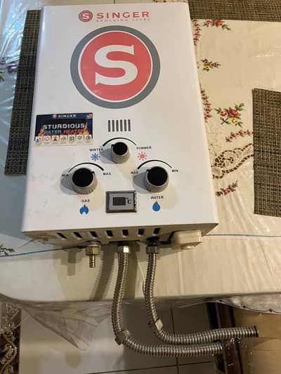 singer 6 liter water geyser