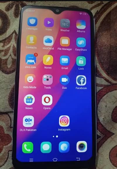 Vivo y91d 2/32 with charger cable pta Approved