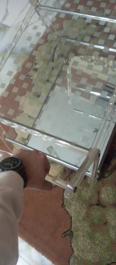  Elegant Glass Serving Trolley for Sale 