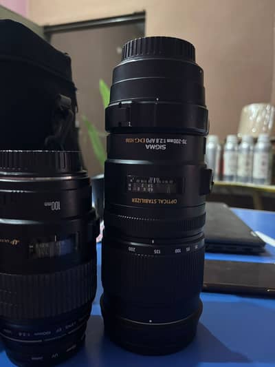 6D with 3 premium lens