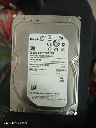 2 TB hard drive