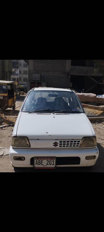 I'm sell Mehran car 98 Aisha Manzil block7