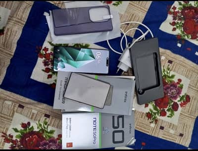 Infinix Note 50 pro 12gb 256gb 10/10 new 10 month warranty