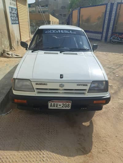Suzuki khyber 1997  pori gari shoq men Tayyar ki  thi