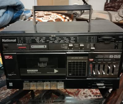 National Tape, Radio, FM , Cassette, Amplifier,
