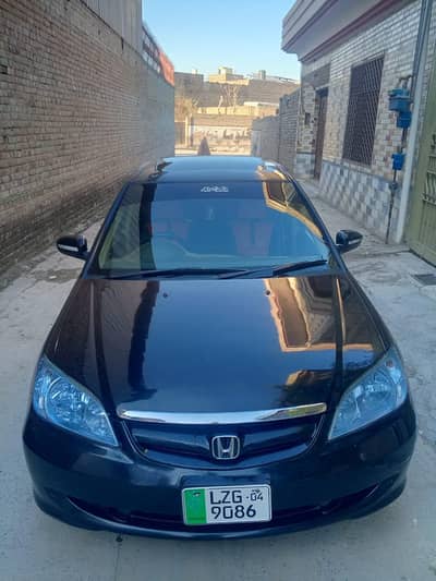 Honda civic vti oriel promatec 2004 full option UG leather seats