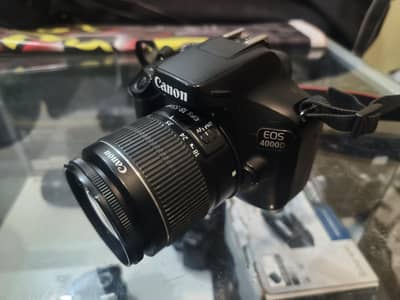 Canon 4000D with 18-55mm
