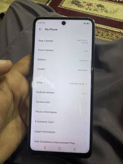 Ininfinx note 30 orange