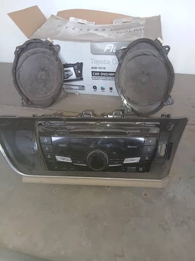 clarion speaker and dvd for Toyota 2015