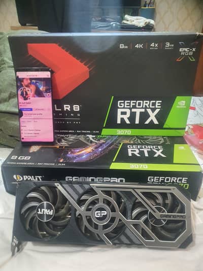 RTX 3080 and RTX 3070