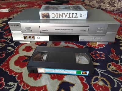 sharp vcr ok and new condition full working