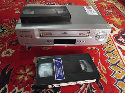 sharp vcr ok and new condition full working