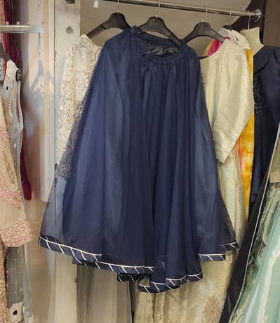 it's a black beautiful lehnga with choli