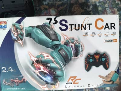 Rc Stunt Car remote and hand gesture watch